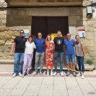 L’equip municipal, després de les eleccions, amb Lizaso al centre. - A.C.