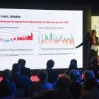 Una de les intervencions a les Jornades per a l'excel·lència que s'han celebrat a Esterri d'Àneu.