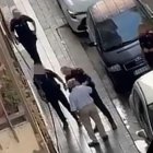 Moment en què el presumpte assassí es va entregar.