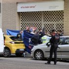 La víctima va morir a l’altura del número 17 del carrer Doctora Castells de Cappont. - AMADO FORROLLA