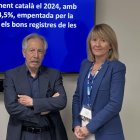 La presentació a Lleida de l'Anuari Econòmic del BBVA.