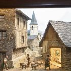 Detall d’un dels seus diorames inspirats en Durro fet minuciosament. - C. MARSIÑACH