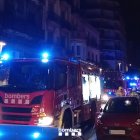 Imatge dels efectius treballant en l'incendi.