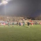 Baralla en un partit juvenil entre l'Artesa de Segre i l'Oliana: a cops de puny i quatre expulsats