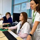 Consulta del Servei Territorial de Pneumologia a l’hospital Santa Maria de Lleida. - ICS