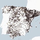 Mapa de fosas de la Guerra Civil