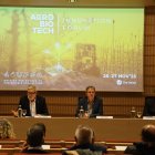 Fèlix Larrosa y más autoridades han presentado esta mañana la feria.