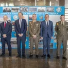 Base Gabriel de Castella. La maqueta representa el centre d’operacions de l’illa Decepció, situada a uns 1.000 quilòmetres d’Ushuaia. Les instal·lacions estan dissenyades per mantenir la seguretat del personal fins i tot en condicions extremes, com els –7 °C registrats en la passada campanya 2024/2025, quan el nombre màxim d’ocupants de la base va arribar a 39 persones. - ÀLEX SAMPER