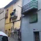 La casa va ser precintada per la Policia Local de Balaguer. - LAIA PEDRÓS