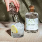 La botella de ginebra Gaudea. - GAUDEA