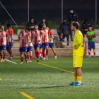 Pau Russo, contrariat després d’encaixar el tercer gol del partit. - ÀLEX SAMPER