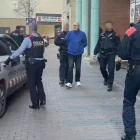 Mario Casteràs, el 2023 al ser detingut per un assalt a un supermercat al barri de Noguerola. - ALBERT GUERRERO