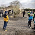 Imatge d’arxiu d’una visita guiada a cabanes de volta a les Borges Blanques.