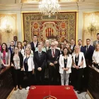 Foto de la constitució del ple de la Paeria de Lleida el juny del 2023. - AMADO FORROLLA