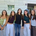 Sofia, Berta, Mar y Laia, estudiantes de los institutos Màrius Torres y Lestonnac de Lleida