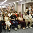 Yolanda Díaz acompanyada de totes les autoritats que van assistir a la inauguració. - AMADO FORROLLA