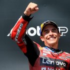 Marc Márquez, este domingo tras vencer en el Gran Premio de la Republica Checa.