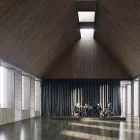 Imatge virtuau der interior deth pabelhon deth futur centre civic. - AJ. NAUT ARAN