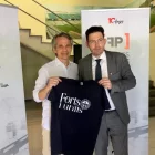 Xavier Bartolo i Xavier Prats, durant la presentació de la campanya.