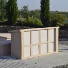 El primer columbari disposa de vuit espais per a cendres.