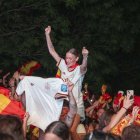 Unes 4000 persones van seguir en directe la final entre Espanya i Argentina a la pantalla gegant de Lleida