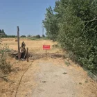 Vista del tram del Camí del Riu que estava bloquejat amb troncs. - ACA