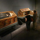 Algunes de les obres de més rellevància artística de Sixena formen part de l’exposició permanent del Museu de Lleida.