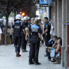 Imatge de l’aldarull al segon passeig de Ronda.