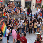 Manifestación descentralizada de la Comisión Unitaria 28-J para la liberación lesbiana, gay, transexual, bisexual e intersexual
