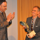 Pep Coll va rebre l’any passat a Manresa el premi Amat-Piniella per la seua novel·la d’èxit.