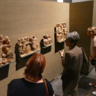 Algunes de les obres originàries del monestir de Sixena que s’exhibeixen al Museu de Lleida.