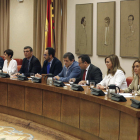 La reunió del grup parlamentari del PSOE.