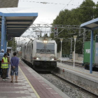 Una màquina va remolcar dijous un mercaderies avariat que va parar dos trens entre Borges i Vinaixa.