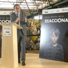 Elconseller, Josep Rull, en la presentación de la nueva campaña.