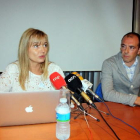 Un moment de la presentació de la campanya ahir a Lleida.