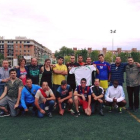 Integrants de l’equip de futbol inclusiu amb què compta aquesta temporada el Balàfia.