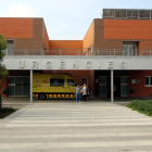 Imatge de l’entrada d’Urgències de l’Hospital d’Igualada.