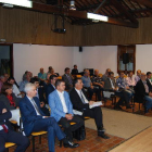 Moment de l’assemblea d’ahir a la cooperativa Arbequina a Arbeca.
