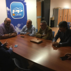 Llorens es va reunir ahir amb els representants de les organitzacions agràries de la província.