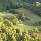 Intervenció artística sobre el món rural, amb la participació de veïns.