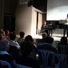 Un moment del recital que va inaugurar el Festival de Música Castell de Concabella.