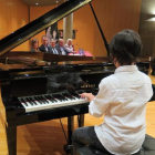 El acto de presentación del Concurso de Piano Ricard Viñes