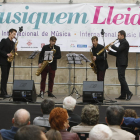 Una de l’actuacions del festival Musiquem Lleida!