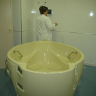La bañera de hidroterapia del Arnau fue inaugurada en 2009.