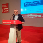 Iceta es reelegido líder del PSC al imponerse a Parlon con un 54% votos