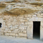 La cova del Pare Palau, enclavament que es vol protegir.