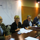 Ros va presentar ahir el balanç dels acords amb l’oposició.