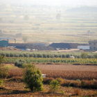 Vista de la planta de compostatge d’Arpla de Torregrossa.