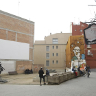 Vista de l’espai entre els carrers Galera, Alsamora i escales de l’Ereta on s’impulsarà aquest projecte.