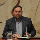 El conseller de Vicepresidència i d’Economia i Hisenda, Oriol Junqueras.